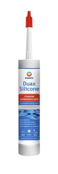 Герметик силіконовий нейтральний Eskaro Duax Silicone №100 Прозорий 300 мл