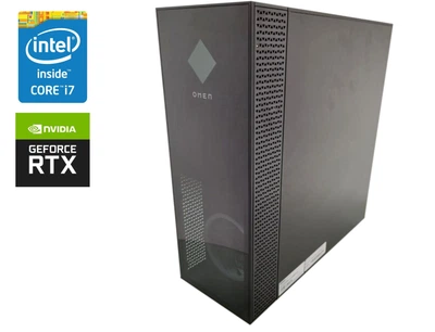 Игровой ПК HP OMEN 2H4A2AVT#ABA-0028 Tower / Intel Core i7-10700K (8(16) ядер по 3.8-5.1 GHz) / 16GB DDR4 / 512GB SSD / GeForce RTX 3090, 24GB GDDR6X, 384-bit / 750W / Win 10 Home