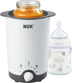 Підігрівач дитячого харчування NUK Thermo 3 in 1 білий/сірий