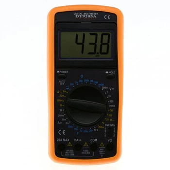 Мультиметр Digital DT-9205A для измерений: V, A, R, C, T
