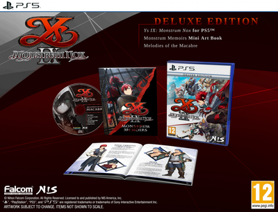 Gra PS5 Ys IX: Monstrum Nox Deluxe Edition (Blu-ray) (810100860813)