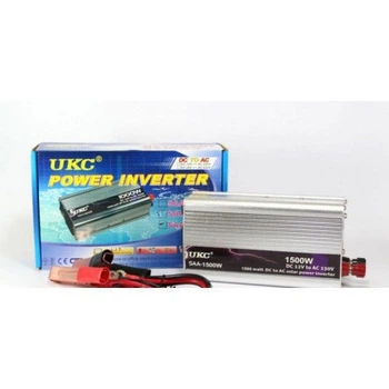 Преобразователь инвертор 12/220V UKC SAA-1500W AC/DC (1500SAANVRTRUCNK) CLS55