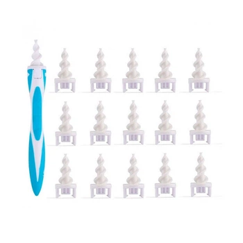 Прилад для чищення вух Smart Swab, ухочистка 16 съемных наконечников (1019XCHSTK) CLS55