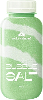 Пінна сіль для ванни Sovka skincare Bubble Salt Mojito 360 г (S068)