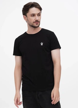 Футболка Only Man (96-TSH-3-02-black-Seven/white-crown-front-2XL)