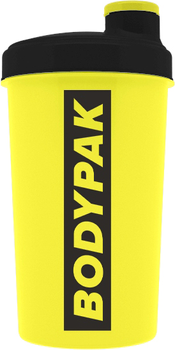 Shaker BODYPAK Zacna Pompa 700 ml Żółty (1000000000209)