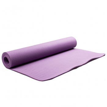 Тренажерний килимок TREC TPE 012 Фіолетовий (5902114039004)