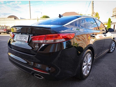 Спойлер лип Kia Optima 2016- ABS пластик, цвет черный глянец KINDLE для Kia Optima / K5 2015-2019 (8098)