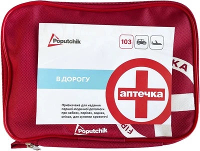 Аптечка Poputchik медицинская в дорогу (02-037-М)