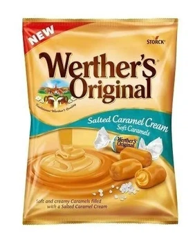 Конфеты Werther's Original Salted Caramel Soft Eclair 180 г