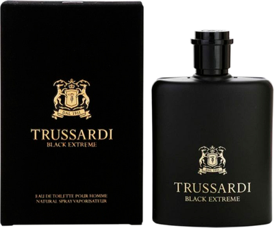 Туалетна вода для чоловіків Trussardi Uomo Black Extreme 30 мл (8011530994846)