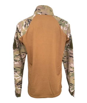 Рубашка Tactic4Profi УБАКС рипстоп-кулмакс мультикам-койот с длинным рукавом XL