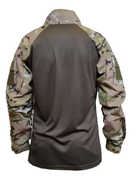 Рубашка Tactic4Profi УБАКС рипстоп-кулмакс мультикам-хаки с длинным рукавом XL