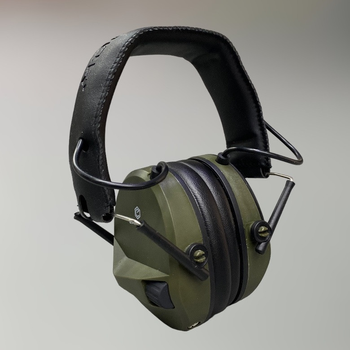 Навушники тактичні Earmor M30, активні, NRR 24, колір – Олива, активні навушники військові