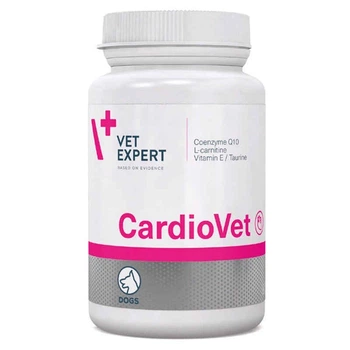 VetExpert CardioVet препарат для поддержки сердечной мышцы у собак, 90 таблеток