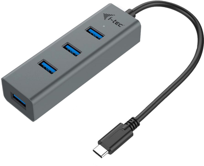 Hub USB i-Tec Metal USB Type-C 4-w-1 (C31HUBMETAL403)