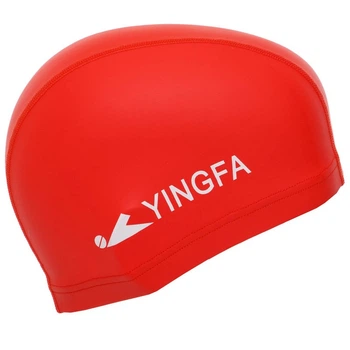 Шапочка для плавания тканевая Yingfa Swimming Cap 0077 Red