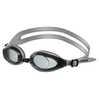 Очки для плавания стартовые Zelart Yingfa Fit 220AF Dark Grey