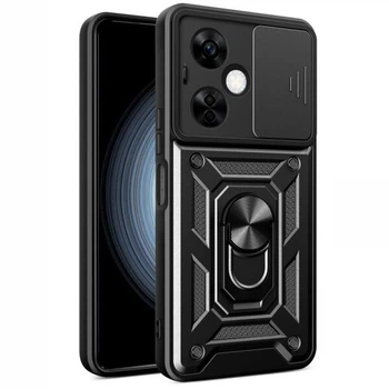Чехол с защитой камеры Deexe Armor Shield для OnePlus Nord CE 3 Lite - Black