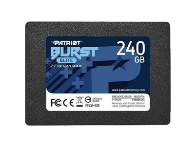 SSD накопичувач Patriot Burst Elite 240 GB (PBE240GS25SSDR)