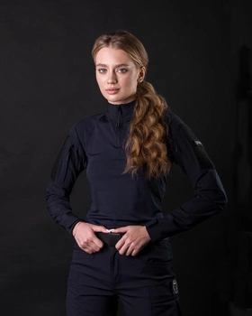 Рубашка тактическая женская BEZET Combat синий - S