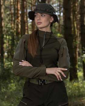Женская рубашка тактическая BEZET Combat хаки - S