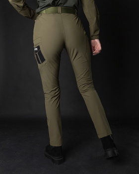 Жіночі брюки карго тактичні BEZET Байрактар хакі - L