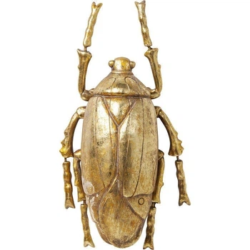 Настенный декор KARE DESIGN Plant Beetle Gold 26см.