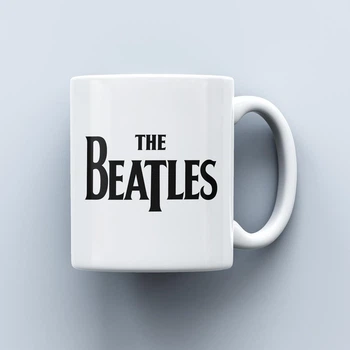Чашка з емблемою групи The Beatles 330 мл