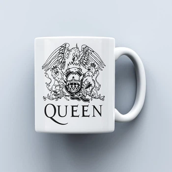 Чашка з емблемою групи Queen 330 мл