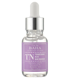 Сироватка для вирівнювання тону з транексамовою кислотою TN Tranexamic Acid Niacinamide Serum Cos De Baha 30 мл