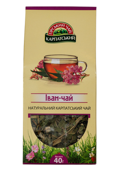 Фіточай Іван-чай, 40г Карпатський гірський чай