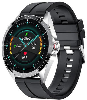 Smartwatch Kumi GW16T Srebrny (GW16TS)
