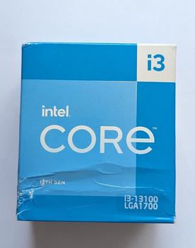 Процессор Intel Core i3-13100 3.4GHz/12MB 4 ядра 8 потоков LGA1700 60W Intel UHD Graphics 730, (BX8071513100)