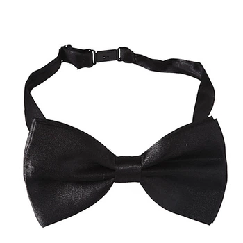 Бабочка Bow Tie House черная двухслойная 00372