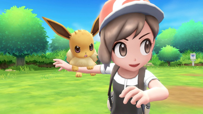 Гра Nintendo Switch Pokémon Let's Go Eevee! (Картридж) (45496423230)