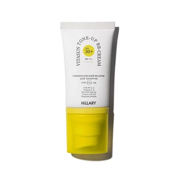 Солнцезащитный BB крем для лица HiLLARY SPF30+ Ivory VitaSun Tone-Up BB Cream All Day Protect SPF30+ 40 мл 2314941202149
