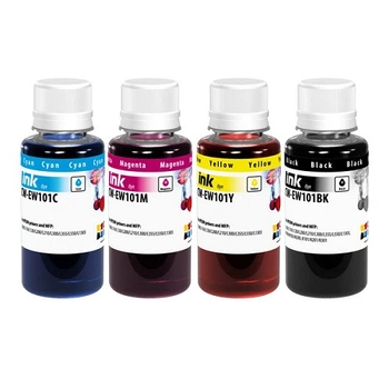 Чернила Colorway CW-EW101SET01 для Epson L-серии (L100, L200, L300), 4 цвета по 100 мл