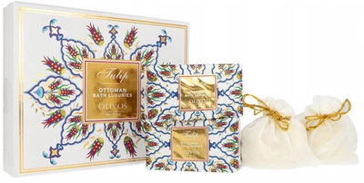 Набір Olivos Ottoman Bath Luxuries Tulip Soap Bar 2x250 г + Granular Soap 2x100 г (8681917310202)