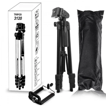 Штатив металлический универсальный 1.02м Tripod 3120 портативный для телефона и фотоаппарата
