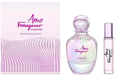 Zestaw damski perfum Salvatore Ferragamo Amo Flowerful (8052086376571)