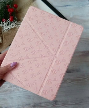Чохол Origami Case для iPad Air 4 10,9" (2020) / Air 5 10,9" (2022) Chanel pink
