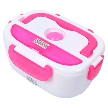Ланч бокс с подогревом электрический LunchBOX 1l Розовый