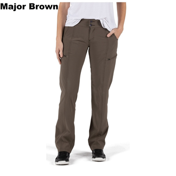 Стрейчеві жіночі тактичні штани 5.11 Tactical MESA PANT 64417 4 Long, Major Brown