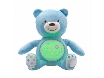Игрушка музыкальная Медвежонок, Chicco (голубая), 08015.20