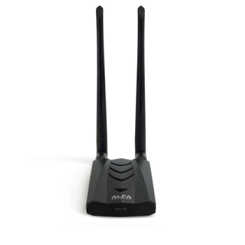 Мощный Usb Wi-Fi адаптер Alfa AWUS036ACH v.2 (AWUS036ACH-C) чип Realtek RTL8812AU