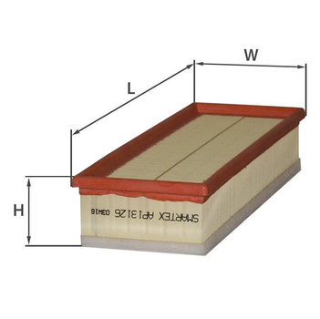 Повітряний фільтр Peugeot Partner Smartex AP13126