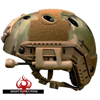 Фонарь на шлем Night Evolution Airsoft Charge MPLS 4LED