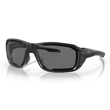 Баллистические, тактические очки Oakley SI Ballistic HNBL Цвет линзы: Smoke Gray. Цвет оправы: Matte Black.