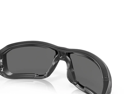 Балістичні, тактичні окуляри Oakley SI Ballistic HNBL Колір лінзи: Smoke Gray. Колір оправ: Matte Black.